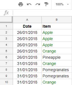 Examples to Multiple Countifs Criteria in Same Range